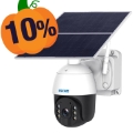 Caméra de Sécurité Escam QF724 Étanche et Alimentée par Énergie Solaire - 3.0MP, 30000mAh