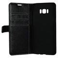 Etui Portefeuille en Cuir Essentials pour Samsung Galaxy S8+