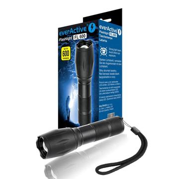 EverActive FL-600 Lampe de poche LED étanche - 600 Lumen