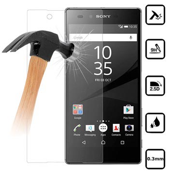 Protecteur d\'Ecran Résistant en Verre Trempé pour Sony Xperia Z5