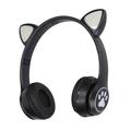 Casque sans fil Extralink Cat-Ear pour enfants - Noir