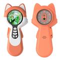 Mini microscope numérique portatif F10 pour enfants - Orange