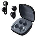 F22 Clip d'oreille OWS Casque sans fil avec réduction du bruit ENC et Bluetooth 6.0 - Noir