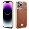 Coque iPhone 14 Pro Max Revêtue Fierre Shann Galvanisé - Peau de Serpent