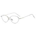 Lunettes ovales anti-lumière bleue à la mode