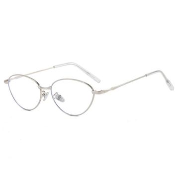 Lunettes ovales anti-lumière bleue à la mode
