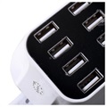 Chargeur de Bureau USB 8 ports avec Moniteur LED