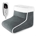 Chauffe-pieds à Chauffage Rapide avec 6 Modes de Température - Gris Foncé