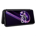 Étui à Rabat OnePlus Nord CE 2 Lite 5G - Fibre de Carbone - Noir