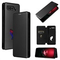 Étui à Rabat Asus ROG Phone 5 - Fibre de Carbone - Noir