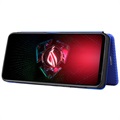 Étui à Rabat Asus ROG Phone 5 - Fibre de Carbone - Bleu