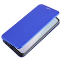 Étui à Rabat OnePlus Nord N10 5G - Fibre de Carbone - Bleu