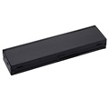 Clavier Bluetooth Pliable et Support de Bureau - Noir