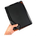 Etui Folio iPad 10.2 2019/2020/2021 Folio Case avec Porte-Cartes - Noir