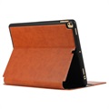 Etui Folio iPad 10.2 2019/2020/2021 Folio Case avec Porte-Cartes - Marron