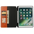 Etui Folio iPad 10.2 2019/2020/2021 Folio Case avec Porte-Cartes - Marron