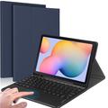 Pour Samsung Galaxy Tab S6 Lite / S6 Lite (2022) Clavier Bluetooth Avec Pavé Tactile, Housse En Cuir PU Avec Porte-stylo