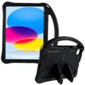 Coque iPad (2022) Antichoc Portative pour Enfants - Noire