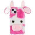 Coque Hybride iPhone 14 - Fluffy Plush