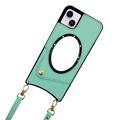 Coque Revêtue iPhone 14 Plus Fish Tail avec Miroir - Verte