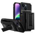 Coque Hybride iPhone 14 Plus avec Béquille Card Storage