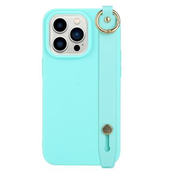 Coque iPhone 14 Pro Max en TPU avec Dragonne - Série Candy Color