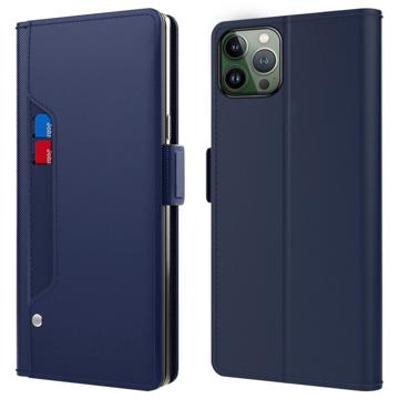 Etui à Rabat iPhone 14 Pro Max avec Miroir de Maquillage