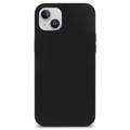 Coque iPhone 14 en Silicone Magnétique - Noire