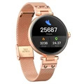 Montre Connectée pour Femme Forever ForeVive Petite SB-305 avec Fréquence Cardiaque - Or Rose