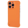 Coque iPhone 14 Pro Max en Plastique Sans Cadre - Orange
