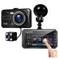 Front & Rear Car Camera Kit with G-sensor - 1080p/720p