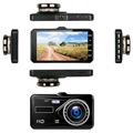 Front & Rear Car Camera Kit with G-sensor - 1080p/720p