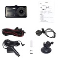 Front & Rear Car Camera Kit with G-sensor - 1080p/720p