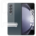 Protecteur Dorsal Samsung Galaxy Z Fold5 en TPU Couverture Complète - Transparent