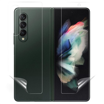 Set de Protecteurs de TPU Full Cover Samsung Galaxy Z Fold3 5G - Clair