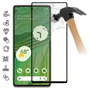 Protecteur d’Écran - 9H - Google Pixel 7a en Verre Trempé Full Cover - Bord Noir