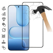 Protecteur d'écran Honor 500 en verre trempé Couverture complète - 9H - Bord noir