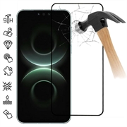 Protecteur d'écran Huawei Mate 80 Pro Max en verre trempé Couverture complète - 9H - Bord noir