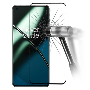 Protecteur d\'Écran Complet OnePlus 11 en Verre Trempé - Noir