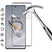 Protecteur d’Écran - 9H - OnePlus 12 en Verre Trempé Full Cover - Bord Noir