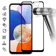 Protecteur d’Écran - 9H - Samsung Galaxy A15 en Verre Trempé Full Cover - Bord Noir