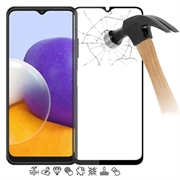 Protecteur d’Écran - 9H - Samsung Galaxy A25 en Verre Trempé Full Cover - Bord Noir