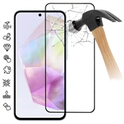 Protecteur d’Écran Samsung Galaxy A36 en Verre Trempé Full Cover - Bord Noir