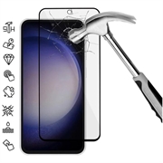 Protecteur d’Écran - 9H - Samsung Galaxy S23 FE en Verre Trempé Full Cover - Bord Noir