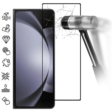 Protecteur d’Écran Samsung Galaxy Z Fold6 en Verre Trempé Full Cover - Bord Noir