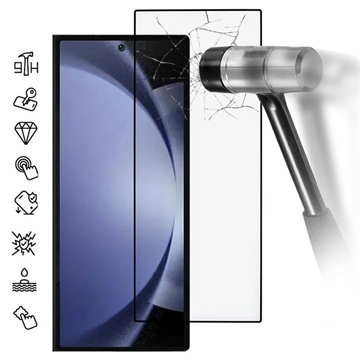 Protecteur d’Écran Samsung Galaxy Z Fold7 en Verre Trempé Full Cover - Bord Noir