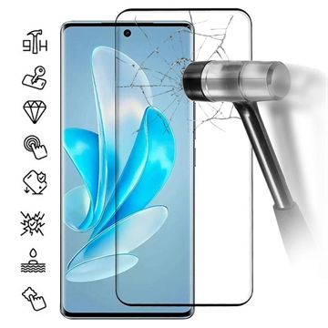 Protecteur d’Écran Vivo V29 en Verre Trempé Full Cover - Bord Noir