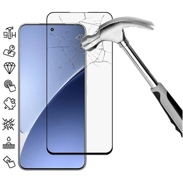 Protecteur d’Écran Xiaomi 15 Pro en Verre Trempé Full Cover - Bord Noir