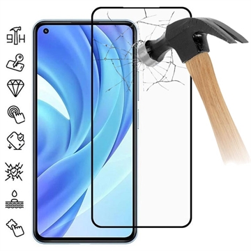 Protecteur d’Écran - 9H - Xiaomi Mi 11 Lite 5G en Verre Trempé Full Cover - Bord Noir