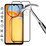 Protecteur d’Écran Xiaomi Redmi 13C 5G/Poco C65 en Verre Trempé Full Cover - Bord Noir